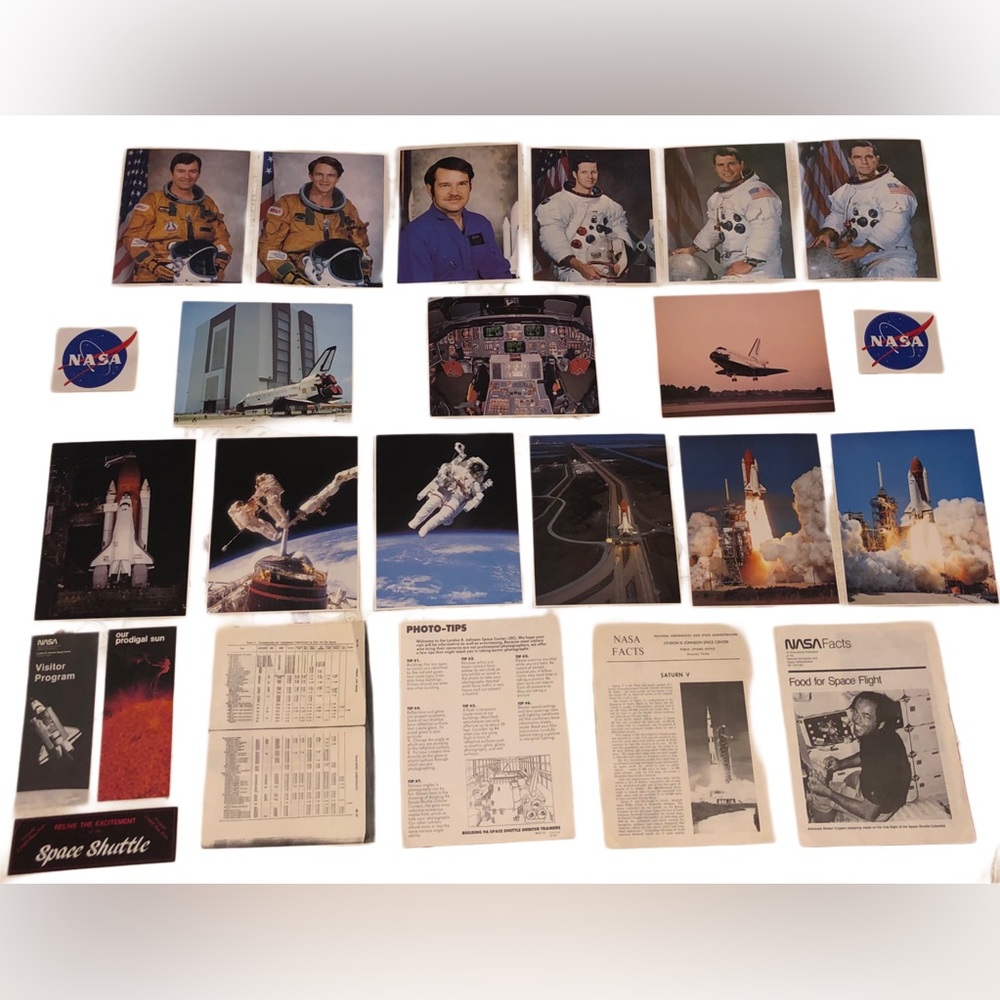 Vintage 1980 “The NASA Collection” Photos & Documentation